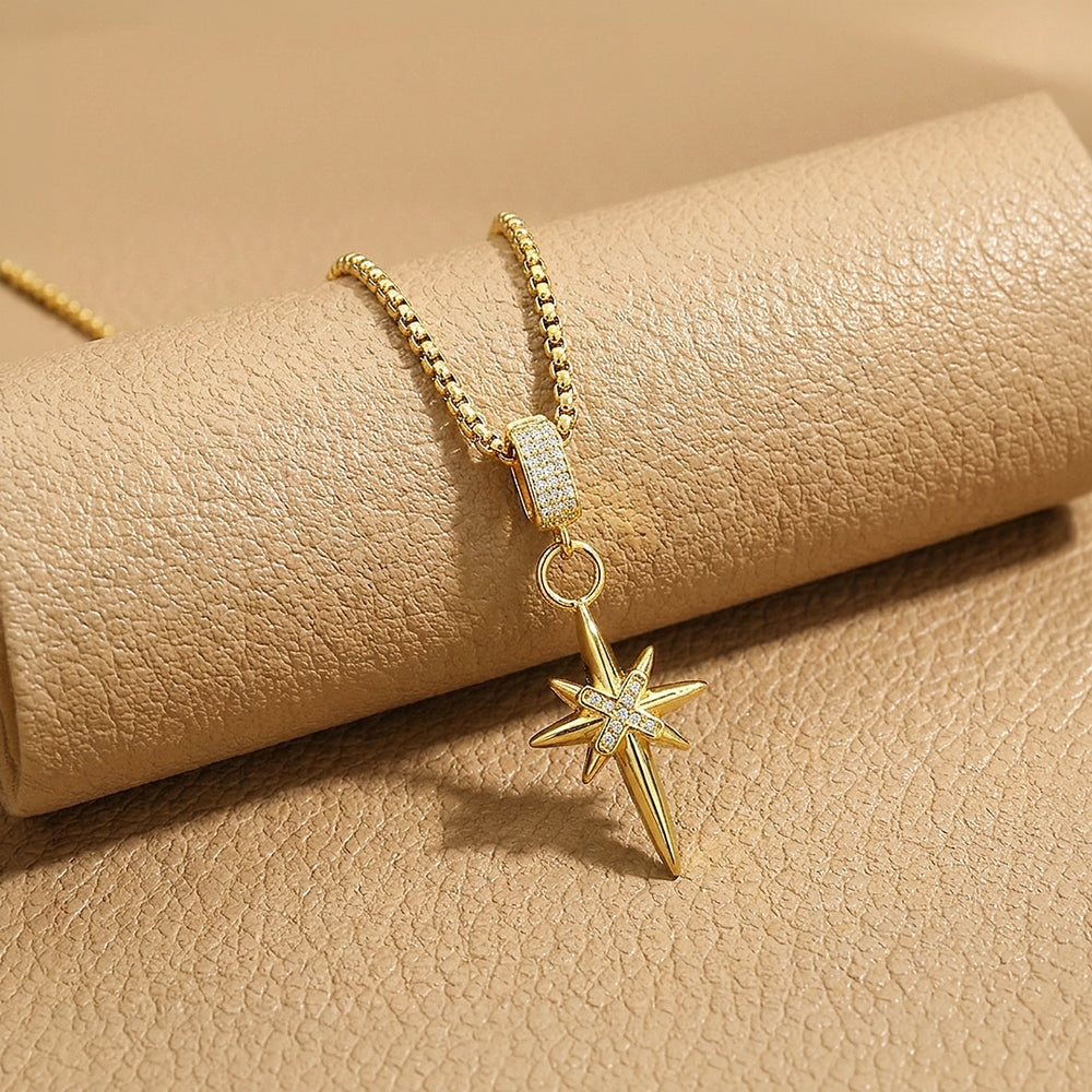 North Star Pendant | Men's Necklace | MN1097
