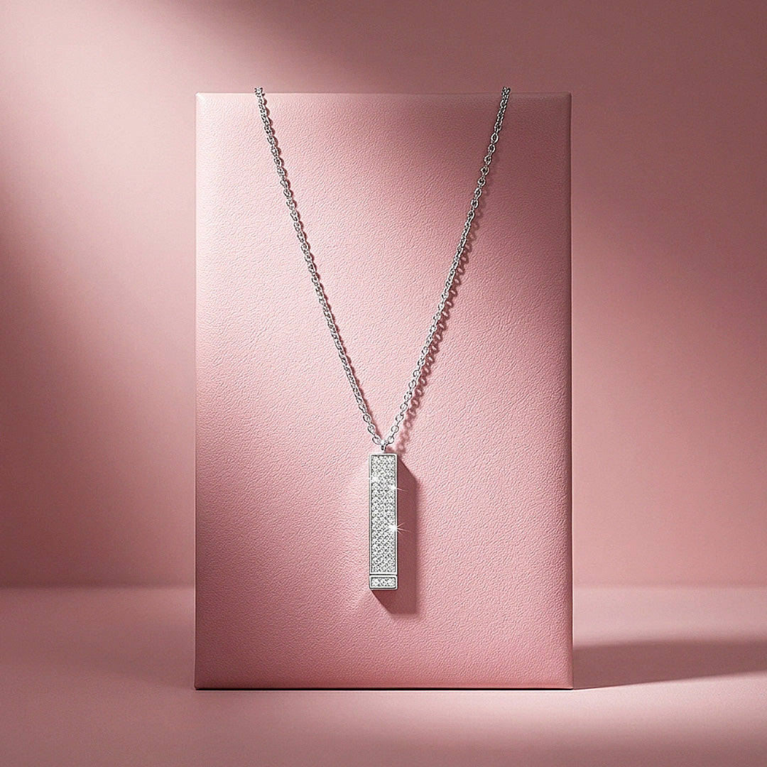 Secret Message Bar Necklace | Personalised Necklace | Nova1044