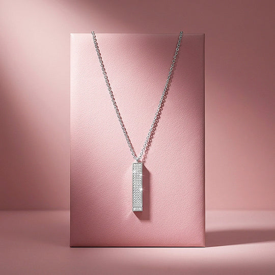 Secret Message Bar Necklace | Personalised Necklace | Nova1044