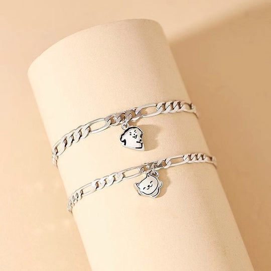 Pawsome Pair Couple Bracelets