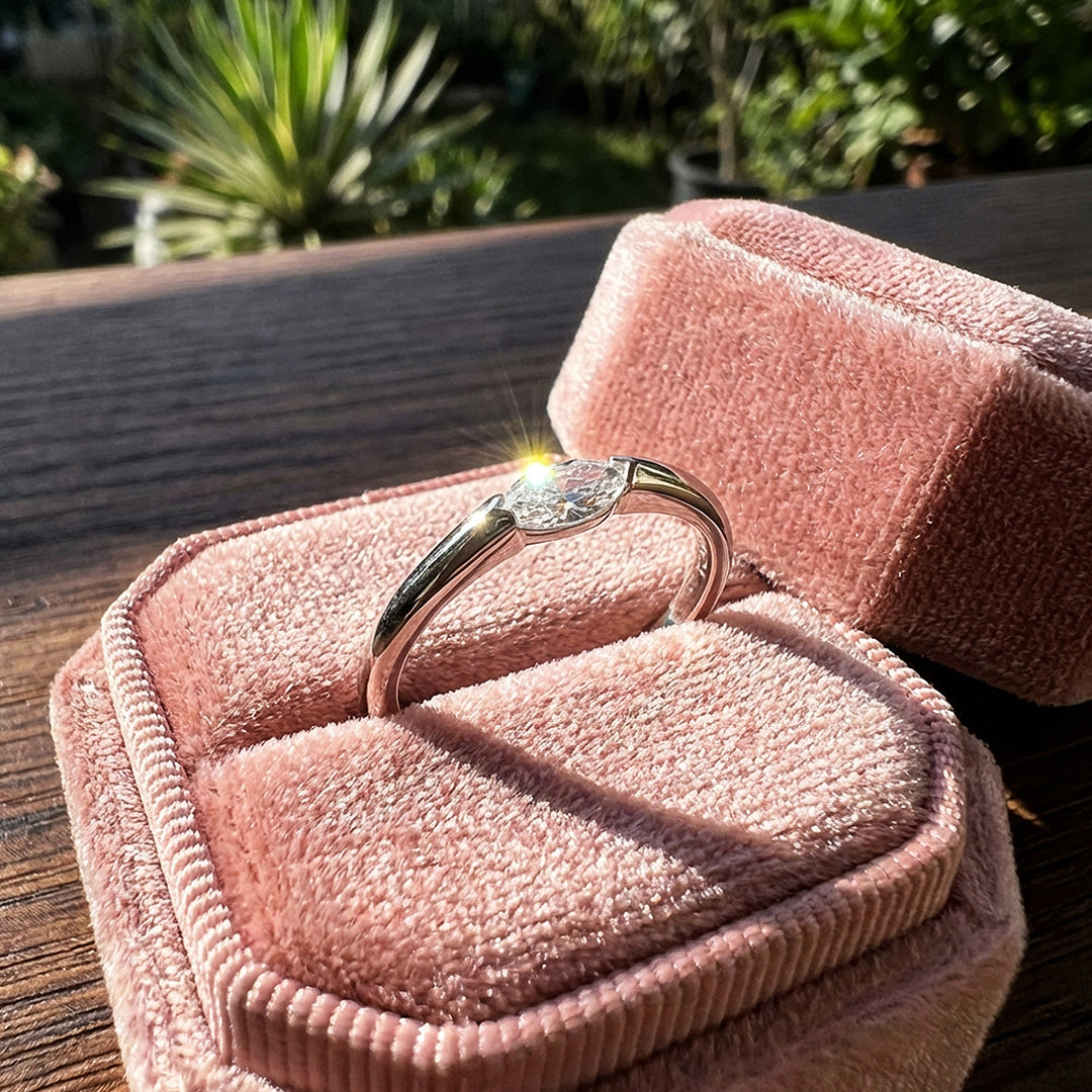 Marquise Solitaire Ring | 925 Sterling Silver | PRM7100