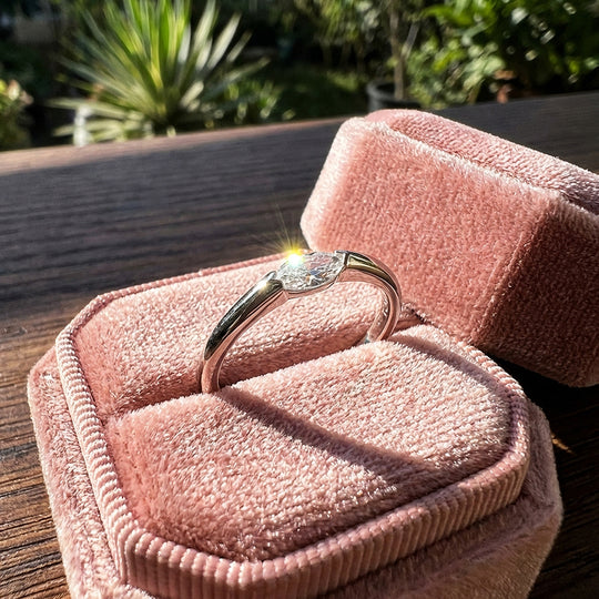 Marquise Solitaire Ring | 925 Sterling Silver | PRM7100