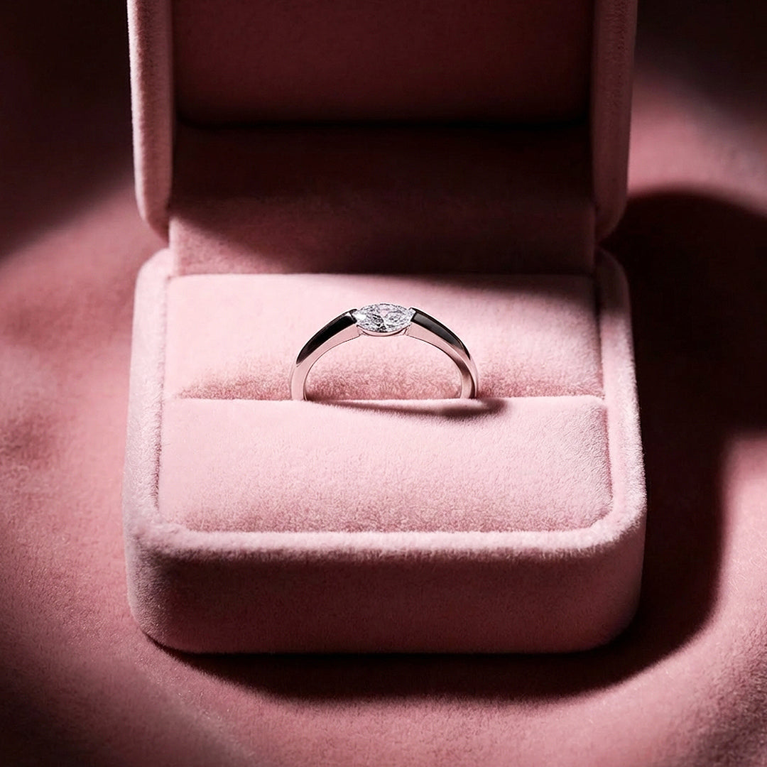 Marquise Solitaire Ring | 925 Sterling Silver | PRM7100
