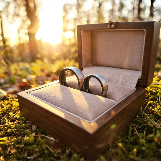 Resolve | Tungsten Couple Rings | Silver Wedding Bands - Ring | Singapore Jewellery, Wedding Rings &amp; Gifts | Same Day Delivery | Tiara.com.sg