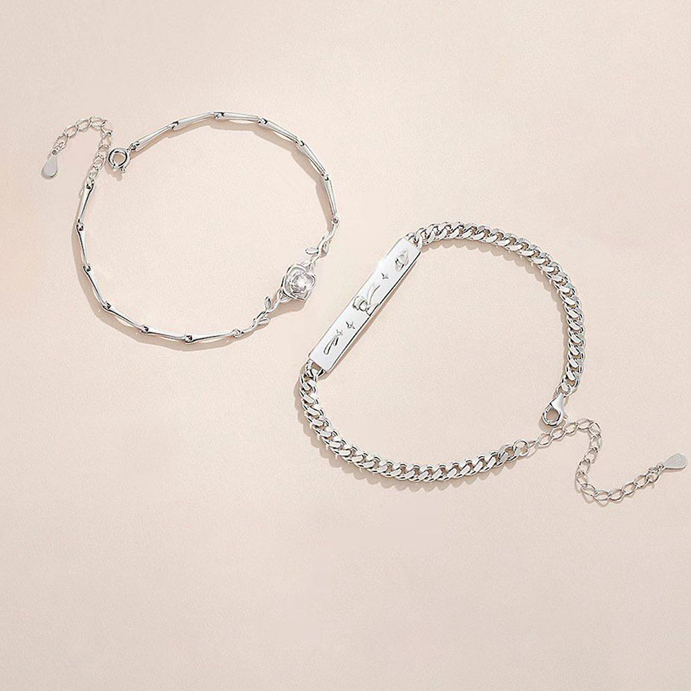 Rooted in Love Couple Bracelets
