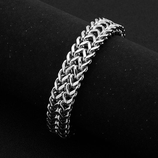 Silver Shield Bracelet