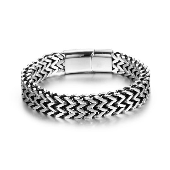 Silver Shield Bracelet