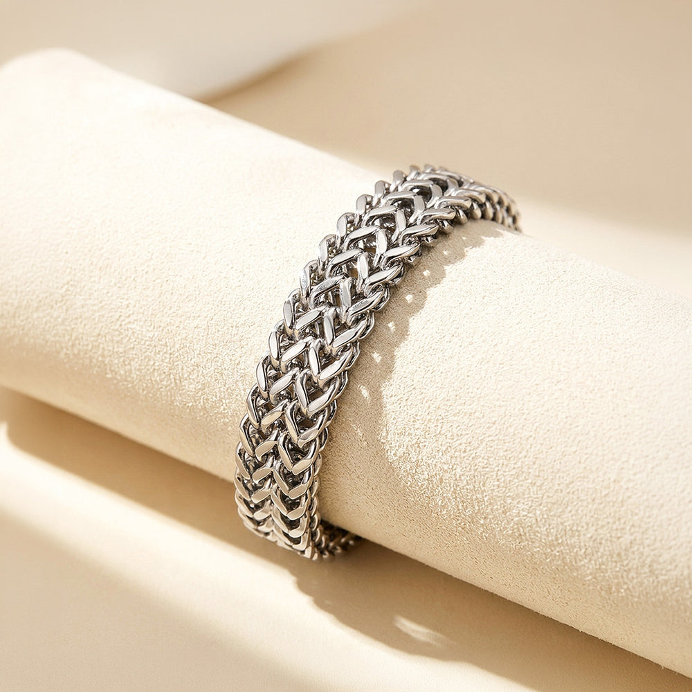 Silver Shield | Men's Bracelet