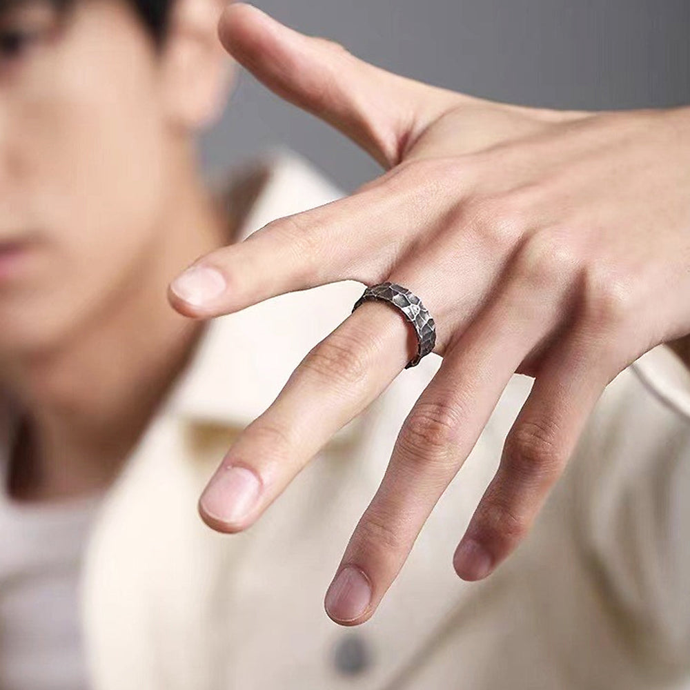 🎁 Stone Forge Men's Adjustable Ring❗ (100% off)