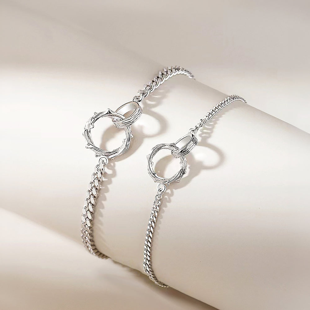 Thorny Affection | Couple Bracelets