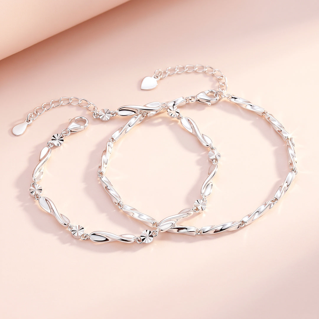 Twist of Fate Couple Bracelets
