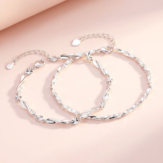 Twist of Fate Couple Bracelets