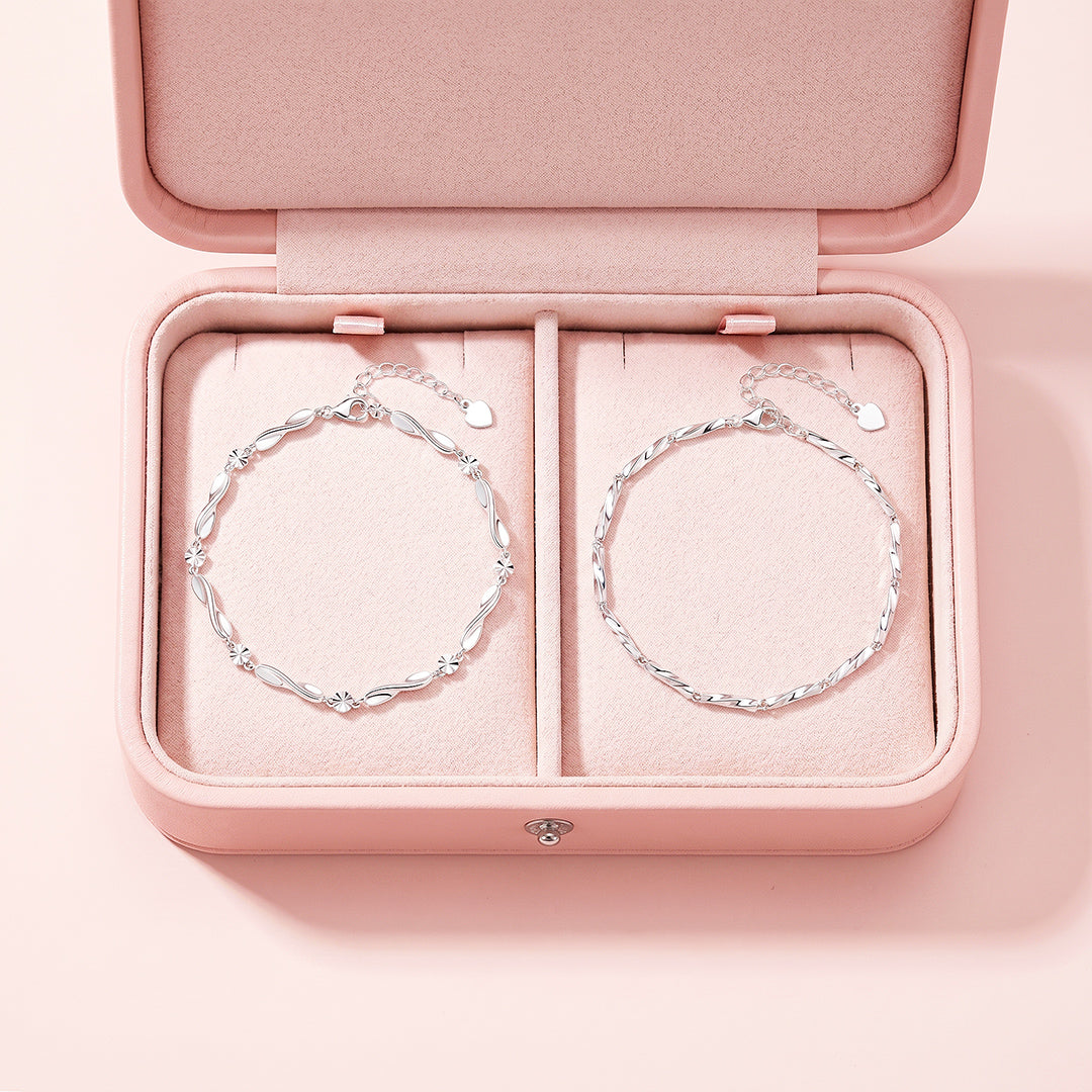 Twist of Fate Couple Bracelets