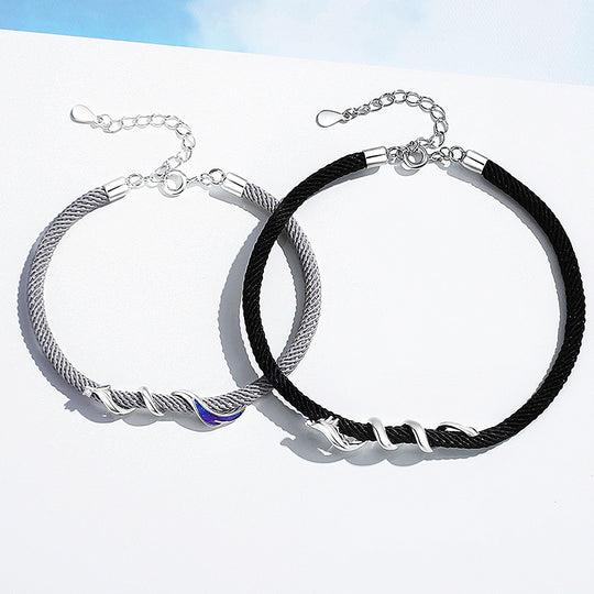 Yin Yang Serenity Couple Bracelets