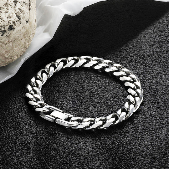 Arthurian Steel Bracelet Bracelets - Tiara.com.sg Singapore Jewelry & Bags