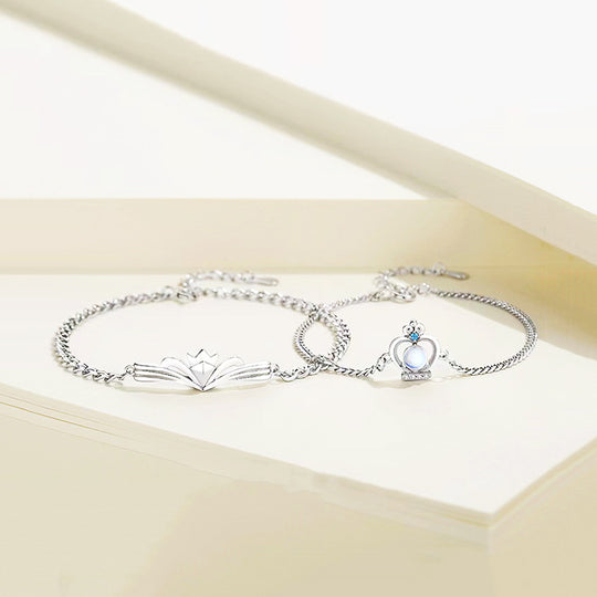 Enchanted Love Story Couple Bracelets