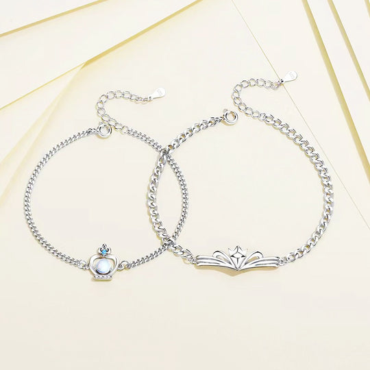 Enchanted Love Story Couple Bracelets