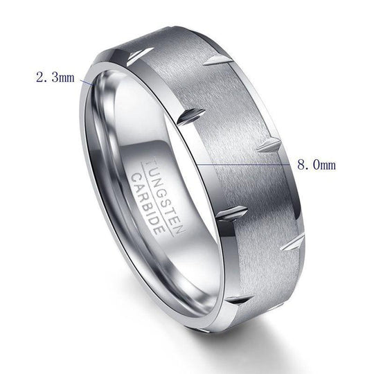 Caliber - Tungsten Clearance Sale❗ Ring - Tiara.com.sg Singapore Jewelry & Bags