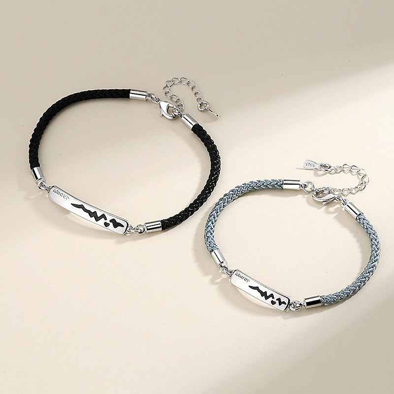 Heart Beat Couple Bracelets - Same Day Couple | Singapore Jewellery, Wedding Rings & Gifts | Same Day Delivery | Tiara.com.sg