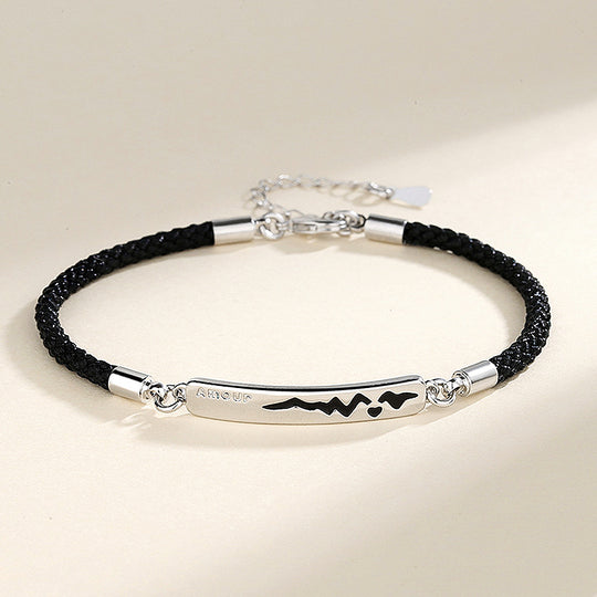 Heart Beat Couple Bracelets Bracelet - Tiara.com.sg Singapore Jewelry Shop