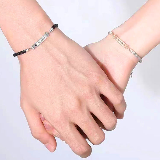 I Want You Couple Bracelets Bracelet - Tiara.com.sg Singapore Jewelry Shop