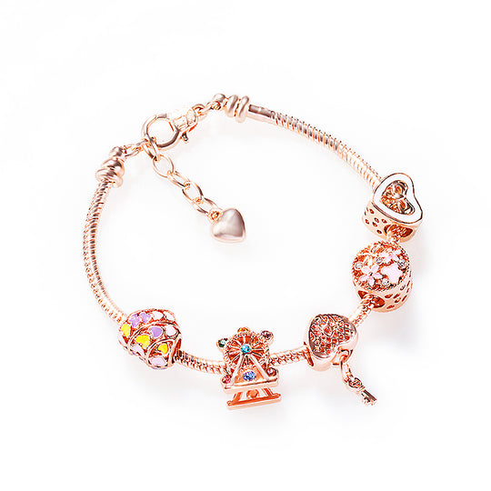 Luxe6079 - Windwmill Charm Bracelet Bracelet - Tiara.com.sg Singapore Jewelry Shop