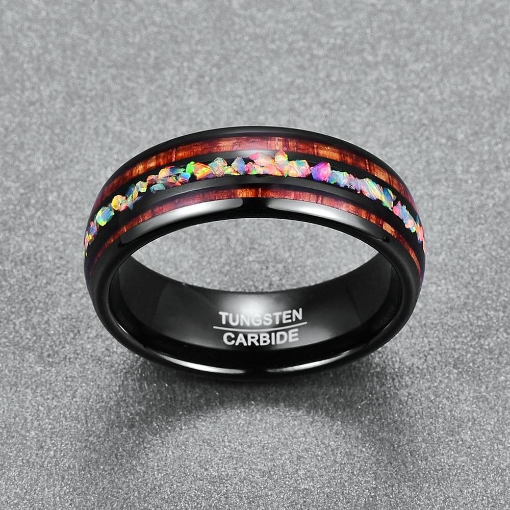 Acacia - Tungsten Clearance Sale❗ Ring - Tiara.com.sg Singapore Jewelry & Bags