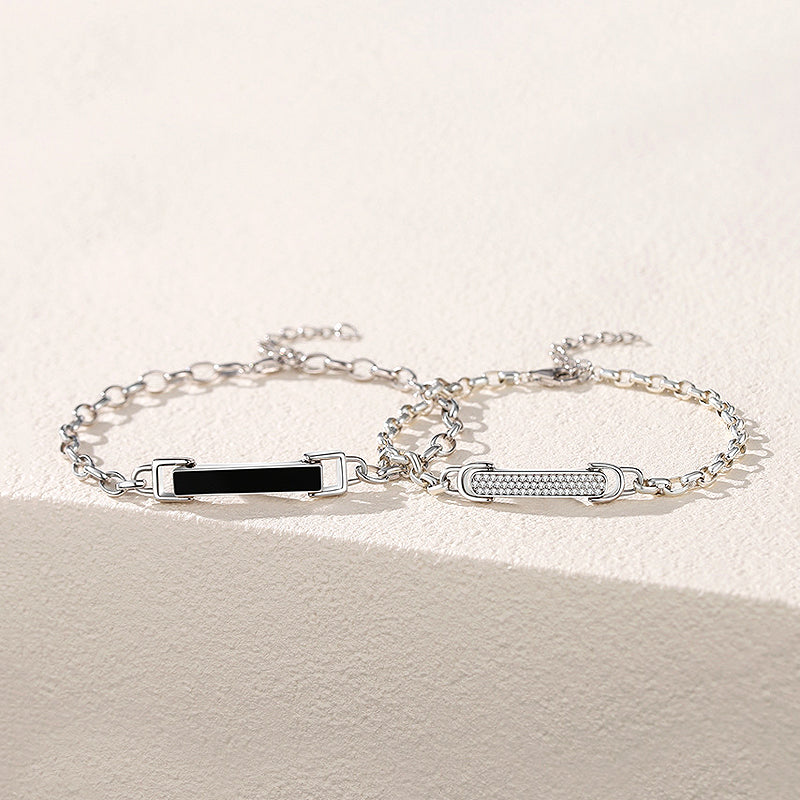 Secret Message Couple Bracelets Bracelet - Tiara.com.sg Singapore Jewelry Shop