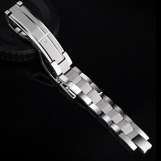 Silver Tungsten Link Chain Bracelet Tungsten Bracelets - Tiara.com.sg Singapore Jewelry Shop