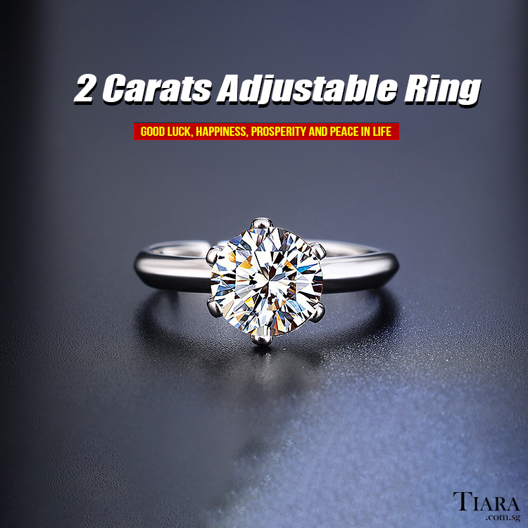 Tiara Bundle Set Adjustable Ring - Tiara.com.sg Singapore Jewelry Shop