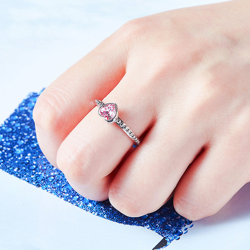 Vintage Heart Ring Ring - Tiara.com.sg Singapore Jewelry Shop