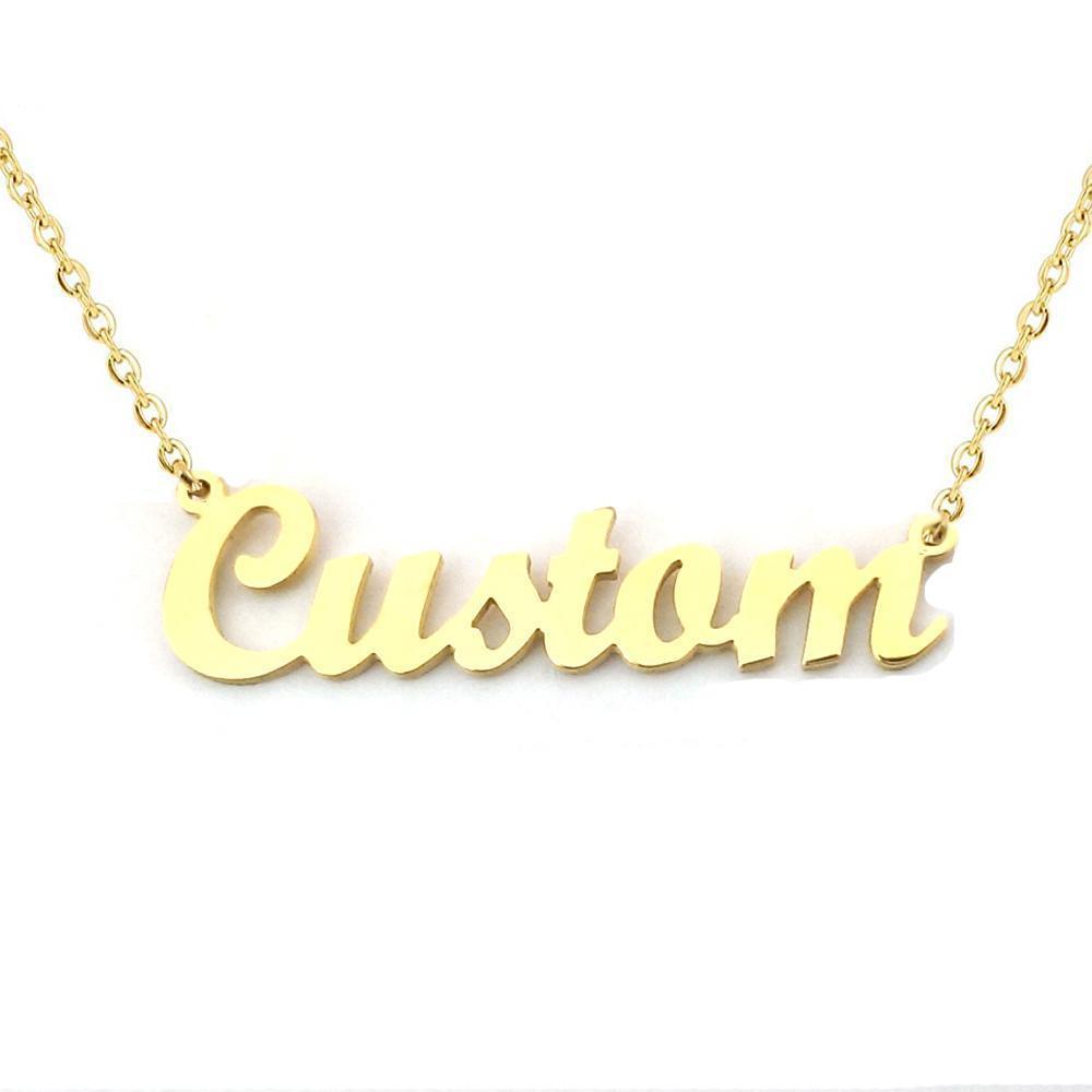 Name Necklace 3D (Customised) Necklace - Tiara.com.sg Singapore Jewelry Shop